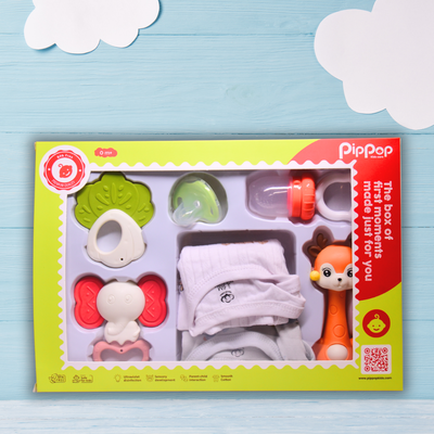 PipPop Smart Baby Care Box – Snuggle Set (Medium)