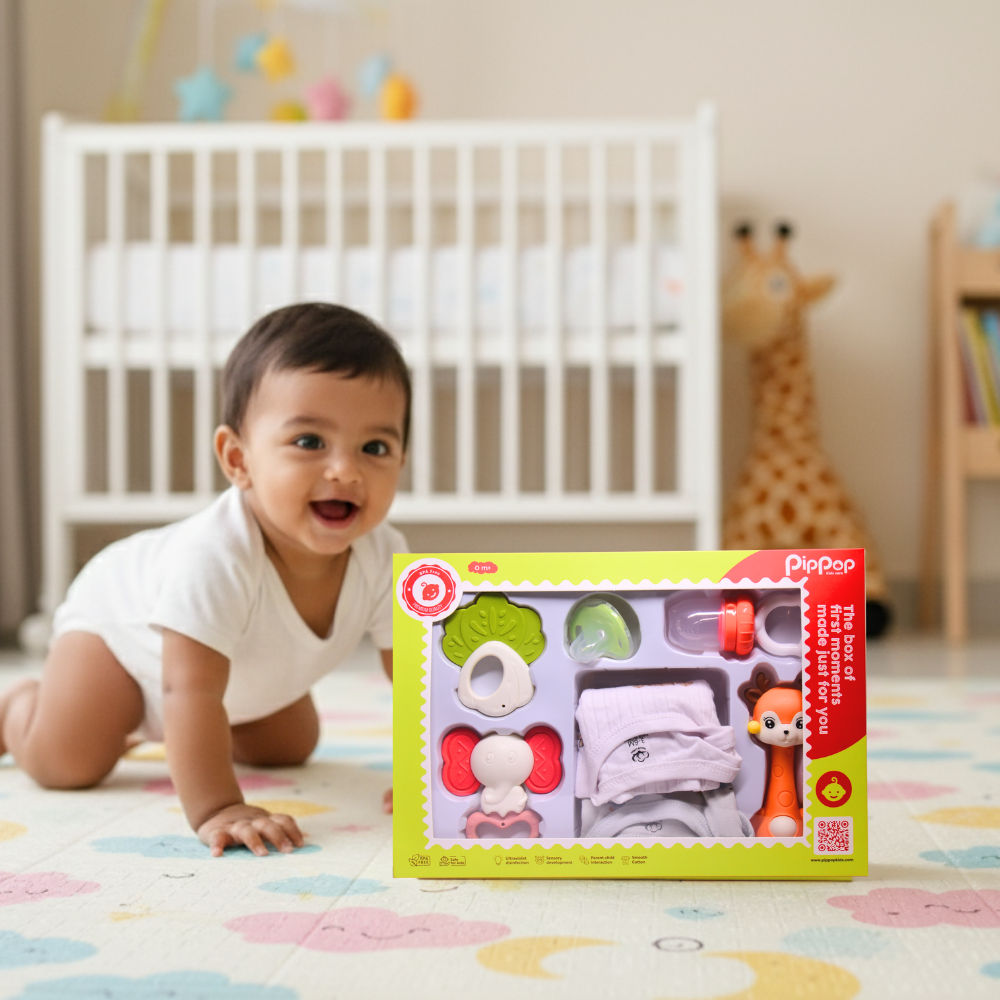 PipPop Smart Baby Care Box – Snuggle Set (Medium)