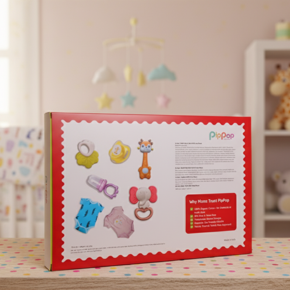 PipPop Smart Baby Care Box – Snuggle Set (Medium)