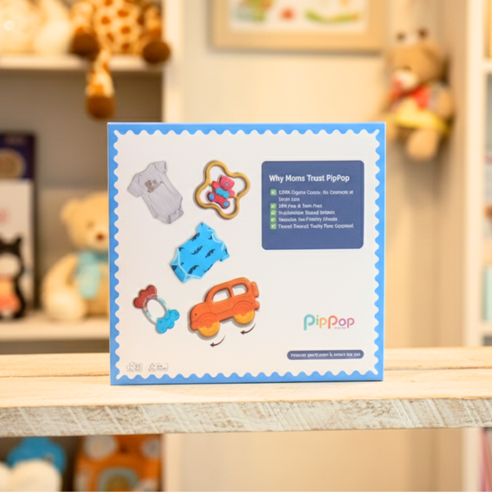 PipPop Smart Baby Care Box – Mini (Small- 4 items)